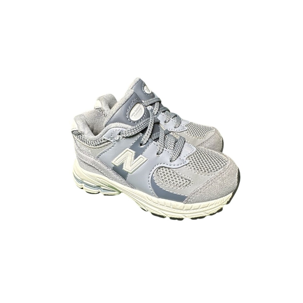 New Balance 2002R Steel Lead IC2002ST Toddler Kids Grey Sneakers 7C